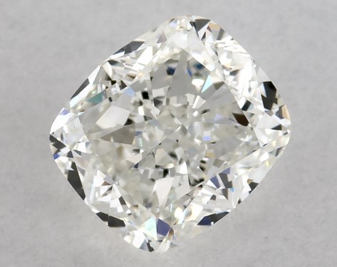 GIA 1.00 Carat I-VVS2 Very Good Cut Cushion Modified Natural Diamond